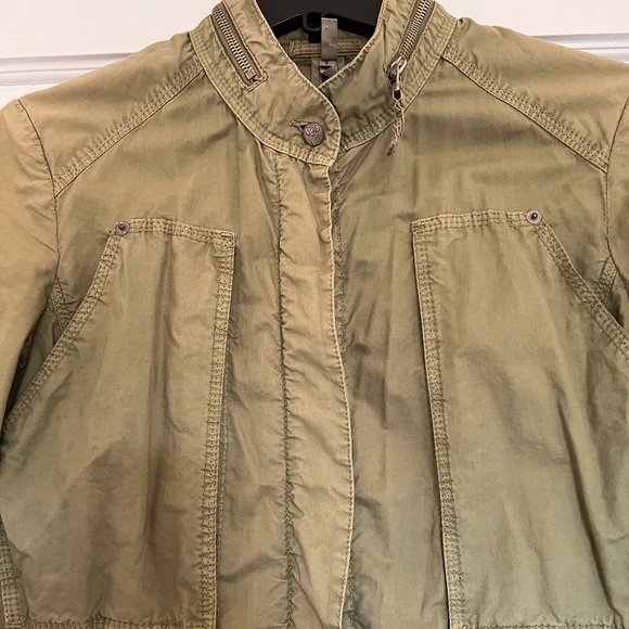 Joie green military style jacket - Picture 9 of 9